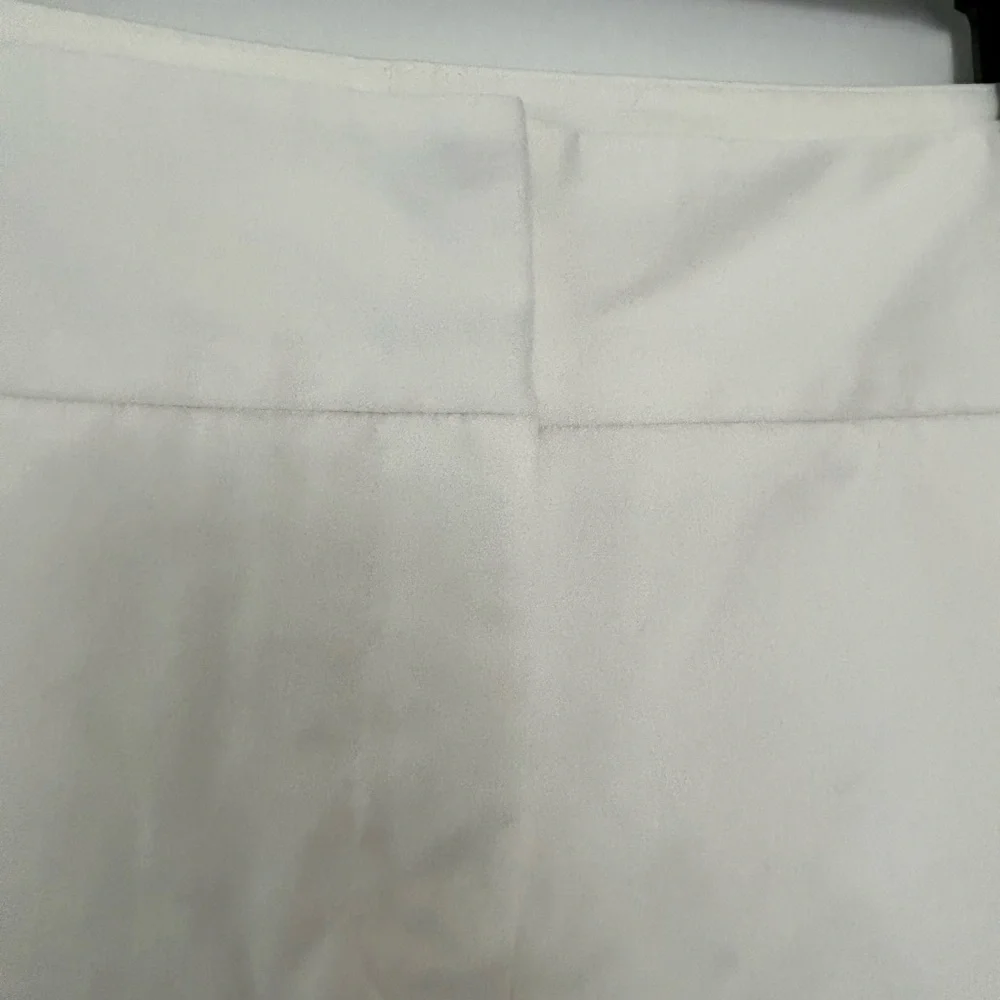 Worthington Cropped Pants White Size 8